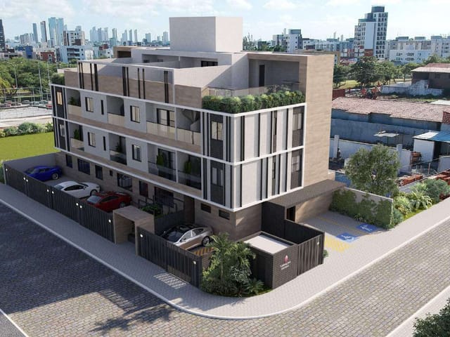 Apartamento com 65m² 3 quartos e 2 banheiros, à venda, no bairro Aeroclube em João Pessoa
