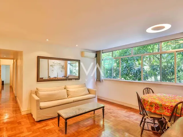 Apartamento com 113m² 3 quartos e 3 banheiros, para alugar, no bairro Leblon em Rio de Janeiro