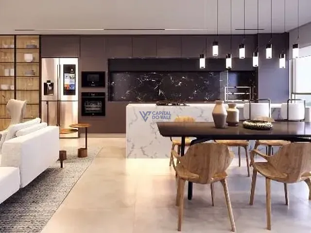 Apartamento 3 quartos e 3 banheiros, à venda, no bairro Royal Park em São José dos Campos