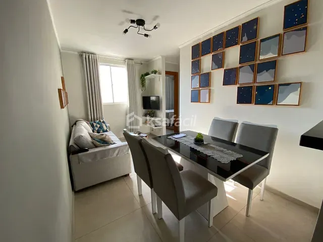 Apartamento 2 quartos e 1 banheiro, à venda, no bairro Pioneiros em Campo Grande