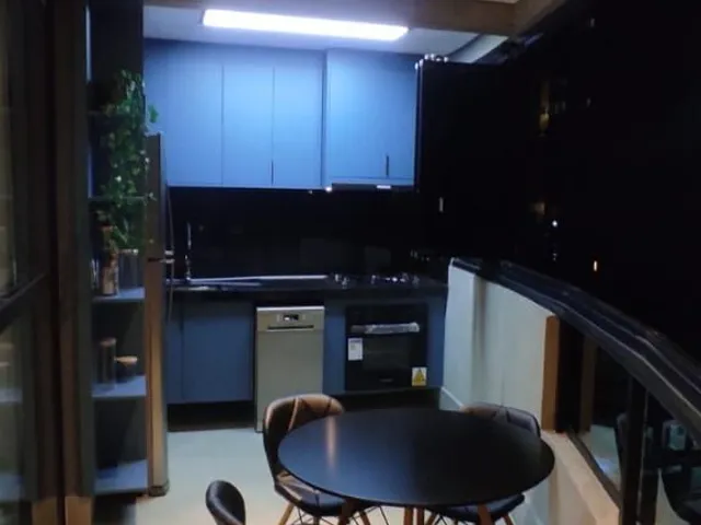 Apartamento com 89m² 2 quartos e 2 banheiros, para alugar, no bairro Jardim em Santo André