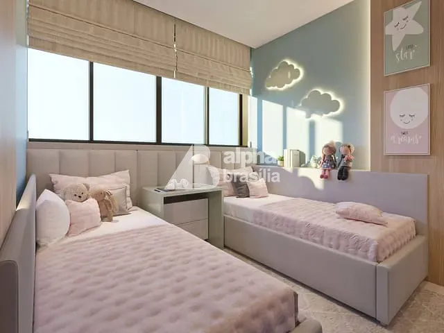 Apartamento com 74m² 2 quartos e 1 banheiro, à venda, no bairro Setor Noroeste em Brasília