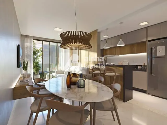 Apartamento com 74m² 2 quartos e 1 banheiro, à venda, no bairro Setor Noroeste em Brasília
