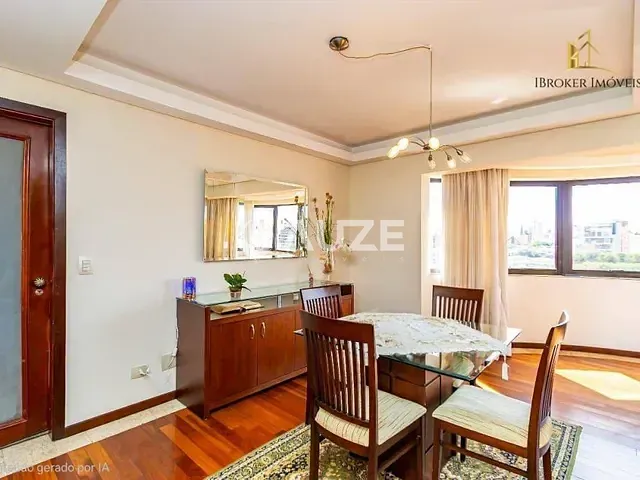 Apartamento com 211m² 3 quartos e 4 banheiros, à venda, no bairro Batel em Curitiba