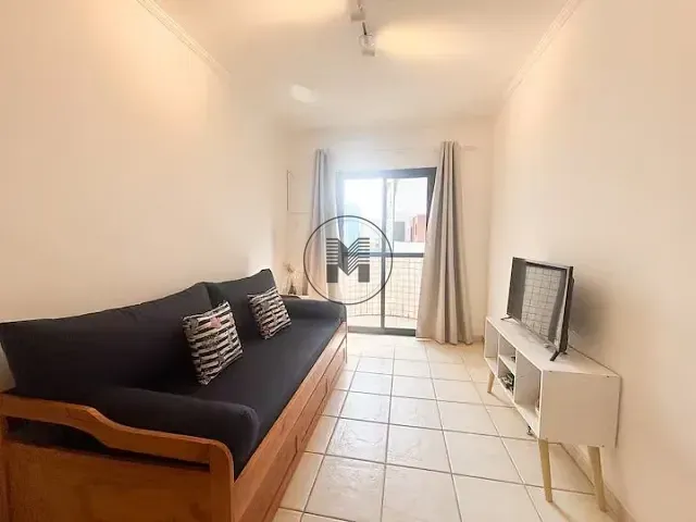 Apartamento com 57m² 1 quarto e 1 banheiro, à venda, no bairro Praia Grande em Ubatuba