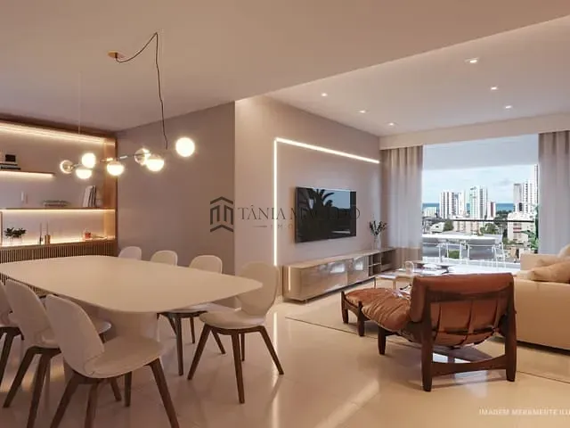 Apartamento 4 quartos e 3 banheiros, à venda, no bairro Pina em Recife