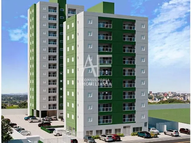Apartamento com 64m² 2 quartos e 2 banheiros, à venda, no bairro Centro em Taubaté