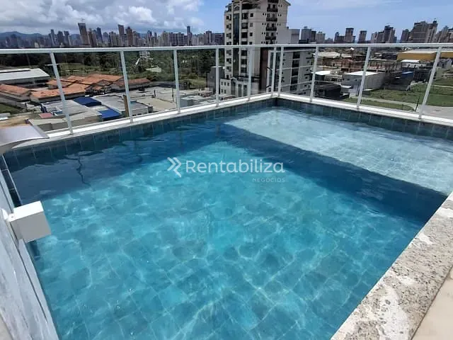 Apartamento 1 quarto e 2 banheiros, à venda, no bairro Perequê em Porto Belo