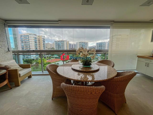 Apartamento 4 quartos e 5 banheiros, à venda, no bairro Barra da Tijuca em Rio de Janeiro