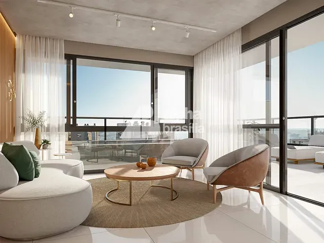 Apartamento com 113m² 3 quartos e 3 banheiros, à venda, no bairro Setor de Habitações Individuais Norte em Brasília