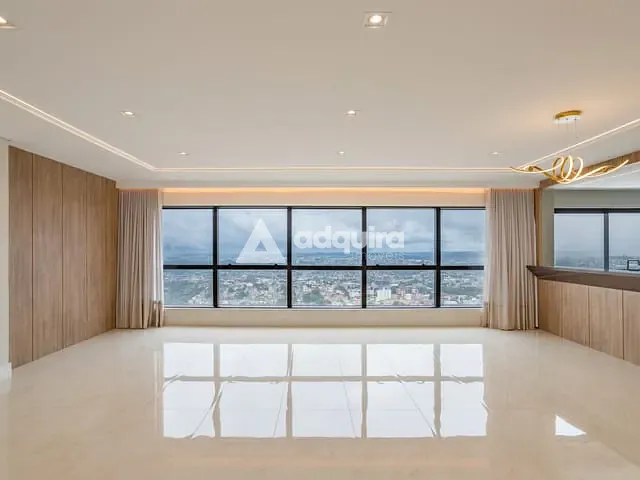 Apartamento com 336m² 3 quartos e 5 banheiros, à venda ou para alugar, no bairro Centro em Ponta Grossa