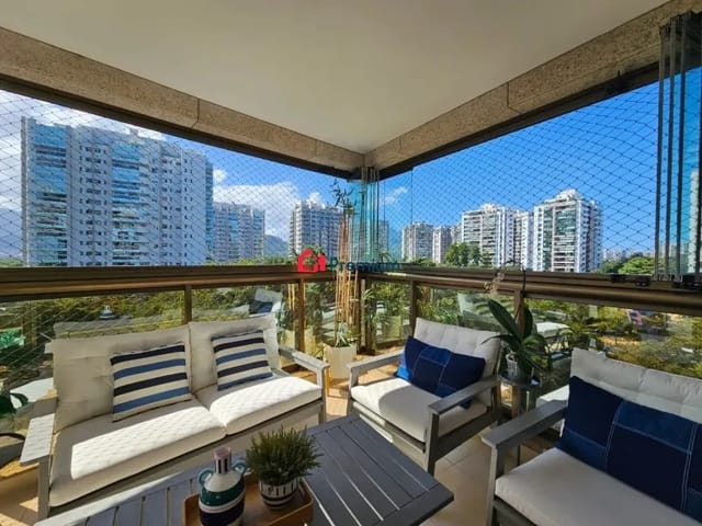 Apartamento 4 quartos e 4 banheiros, à venda, no bairro Barra da Tijuca em Rio de Janeiro