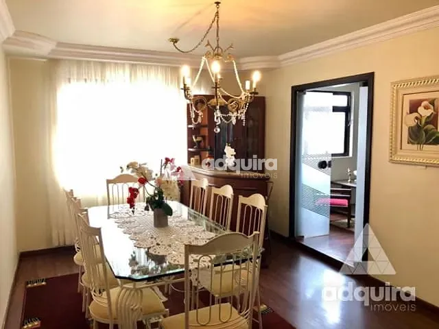 Apartamento com 244m² 2 quartos e 4 banheiros, à venda, no bairro Centro em Ponta Grossa
