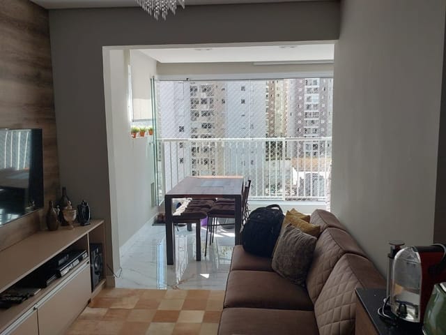 Foto do Apartamento - APARTAMENTO COM 3 DORMITÓRIOS A VENDA, PRÓXIMO AO METRÔ BELÉM. 75 METROS, VARANDA COM CHURRASQUEIRA A CARVÃO E ENVIDRAÇADA, VAGA DE GARAGEM. | Sanches Imobiliária VIP