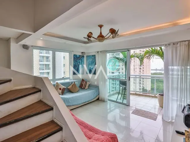 Apartamento com 99m² 2 quartos e 4 banheiros, à venda, no bairro Barra da Tijuca em Rio de Janeiro