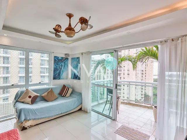 Apartamento com 99m² 2 quartos e 4 banheiros, à venda, no bairro Barra da Tijuca em Rio de Janeiro