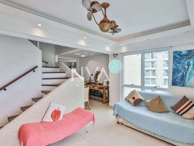 Apartamento com 99m² 2 quartos e 4 banheiros, à venda, no bairro Barra da Tijuca em Rio de Janeiro