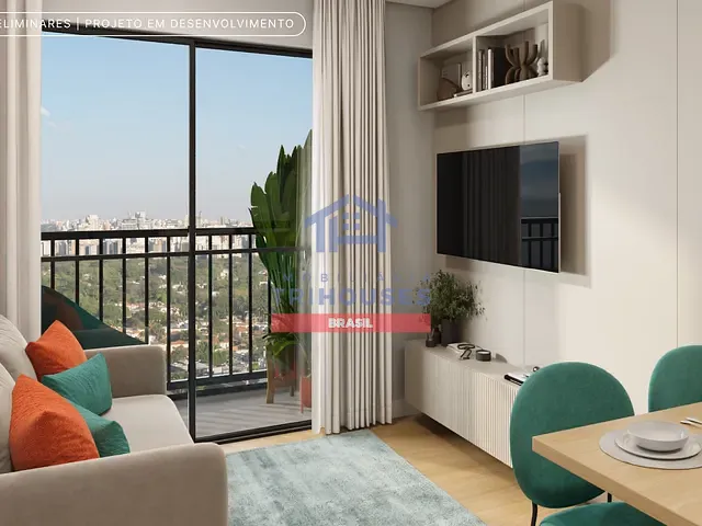 Apartamento 2 quartos e 1 banheiro, à venda, no bairro Prado Velho em Curitiba