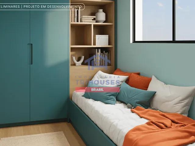 Apartamento 2 quartos e 1 banheiro, à venda, no bairro Prado Velho em Curitiba