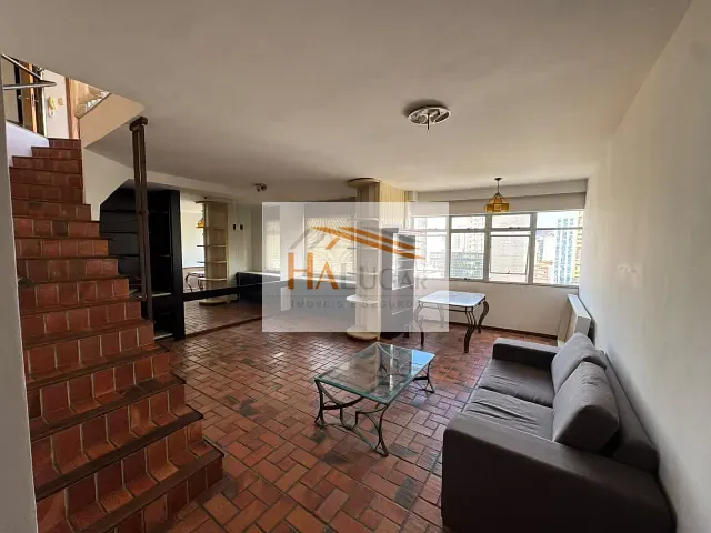 Cobertura / Penthouse 3 quartos e 3 banheiros, para alugar, no bairro Centro/ Lourdes em Belo Horizonte