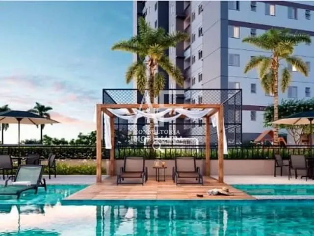 Apartamento com 43m² 2 quartos e 1 banheiro, à venda, no bairro Monção em Taubaté