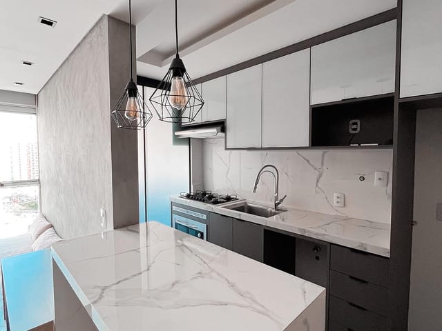 Foto do Apartamento - Ed. Nyc Palhano - Apartamento para alugar 2 quartos e 2 vagas  -  Gleba Palhano, Londrina,/PR | Premier Imóveis
