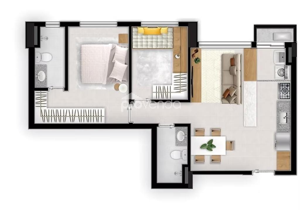 Apartamento, 2 quartos, 62 m² - Foto 8