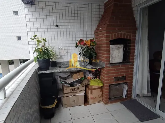 Apartamento 2 quartos e 2 banheiros, à venda, no bairro Mirim em Praia Grande
