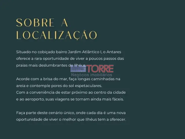 Apartamento 2 quartos e 2 banheiros, à venda, no bairro Jardim Atlântico em Ilhéus