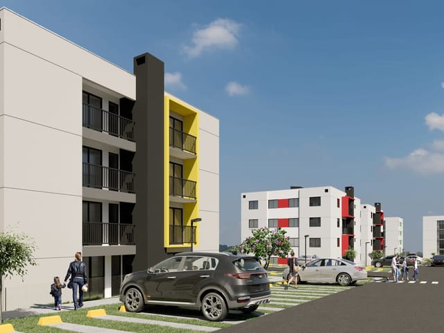 Apartamento com 46m² 2 quartos e 1 banheiro, à venda, no bairro Chapada em Ponta Grossa