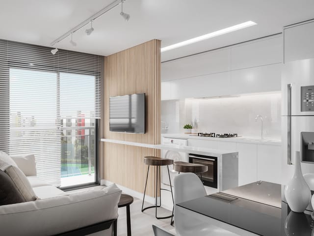 Apartamento com 46m² 2 quartos e 1 banheiro, à venda, no bairro Chapada em Ponta Grossa