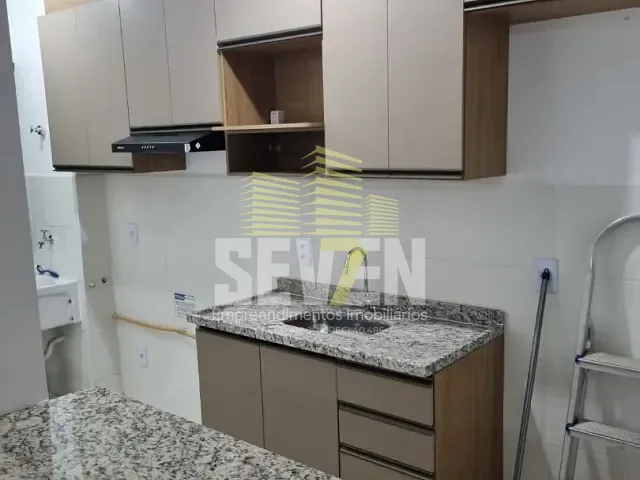 Apartamento com 59m² 2 quartos e 1 banheiro, para alugar, no bairro Parque Residencial das Camélias em Bauru