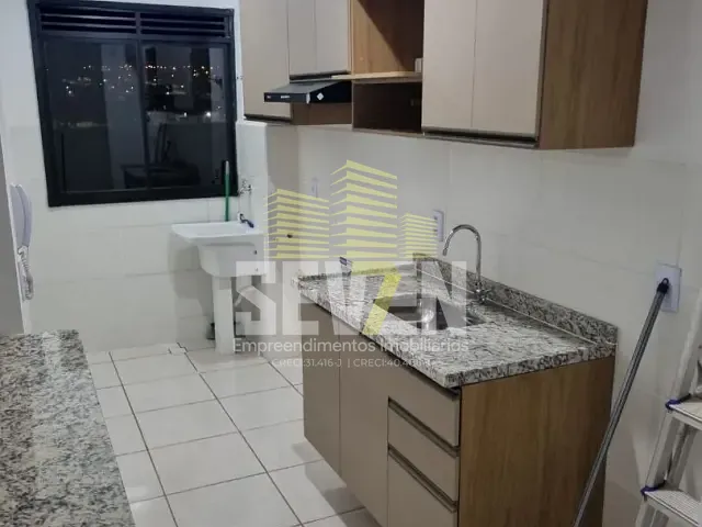 Apartamento com 59m² 2 quartos e 1 banheiro, para alugar, no bairro Parque Residencial das Camélias em Bauru