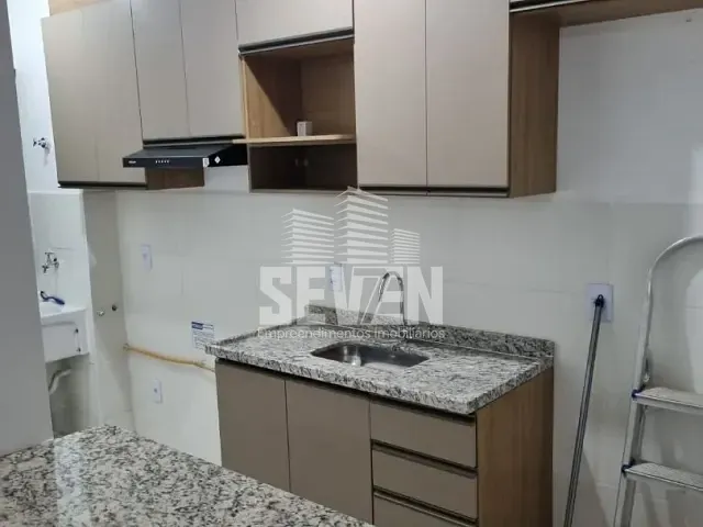 Apartamento com 59m² 2 quartos e 1 banheiro, para alugar, no bairro Parque Residencial das Camélias em Bauru