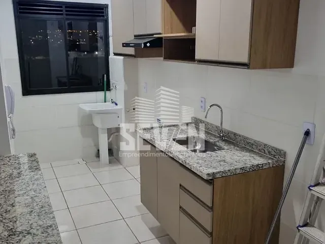 Apartamento com 59m² 2 quartos e 1 banheiro, para alugar, no bairro Parque Residencial das Camélias em Bauru