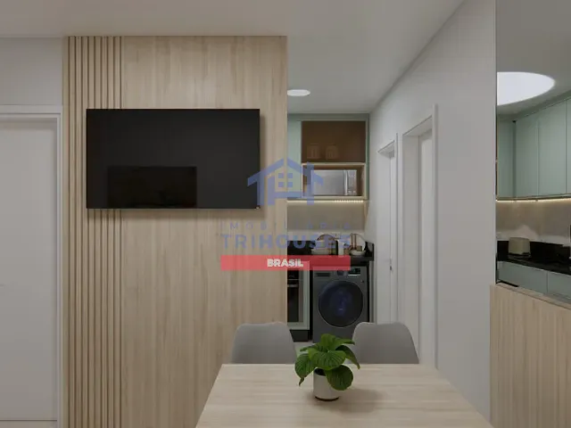 Apartamento 1 quarto e 1 banheiro, à venda, no bairro Cajuru em Curitiba