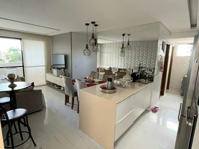 Apartamento com 81m² 3 quartos e 3 banheiros, à venda, no bairro Água Fria em João Pessoa