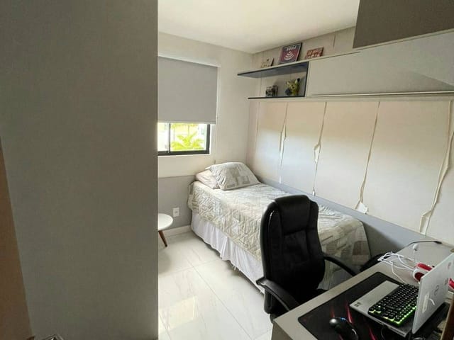 Apartamento com 81m² 3 quartos e 3 banheiros, à venda, no bairro Água Fria em João Pessoa