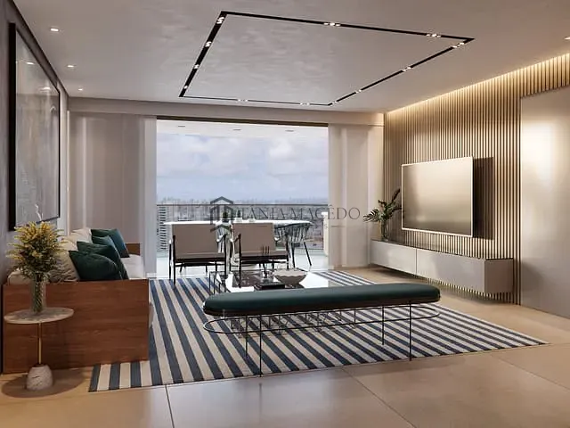 Apartamento com 141m² 3 quartos e 4 banheiros, à venda, no bairro Casa Amarela em Recife