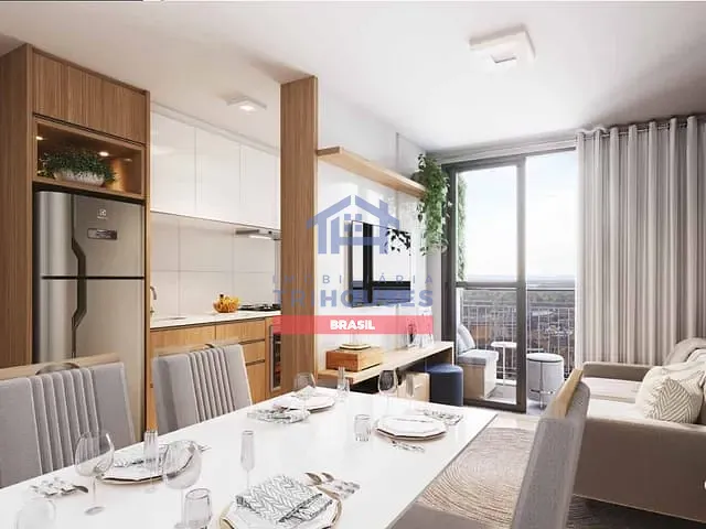 Apartamento 2 quartos e 2 banheiros, à venda, no bairro Prado Velho em Curitiba
