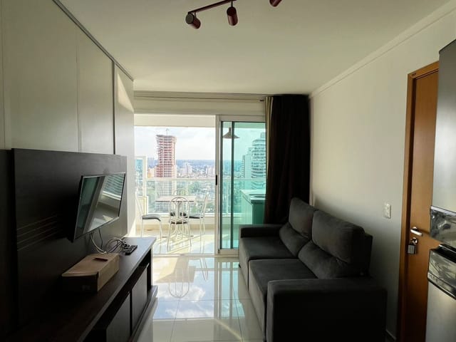 Apartamento 1 quarto e 1 banheiro, para alugar, no bairro Setor Bueno em Goiânia