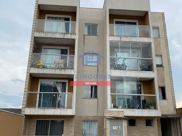 Apartamento com 57m² 2 quartos e 1 banheiro, à venda, no bairro Cruzeiro em São José dos Pinhais