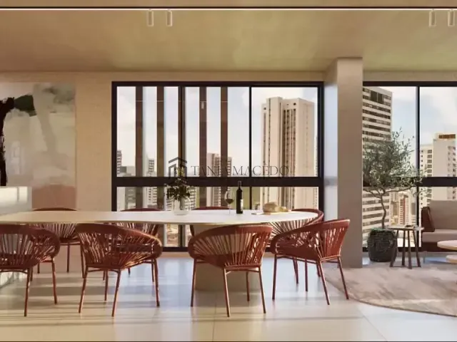 Apartamento com 130m² 3 quartos e 4 banheiros, à venda, no bairro Pina em Recife