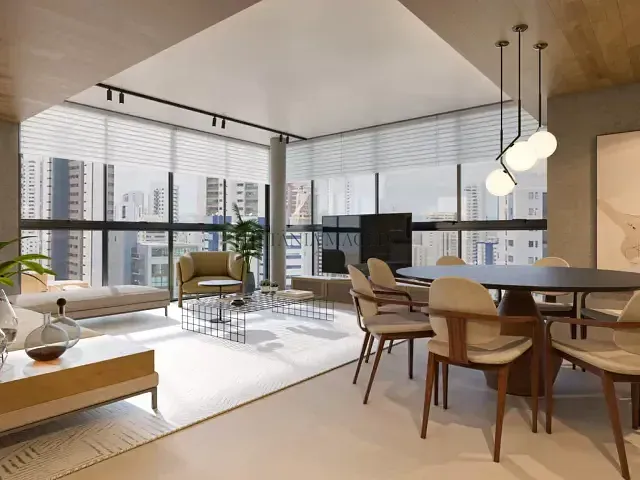 Apartamento com 130m² 3 quartos e 4 banheiros, à venda, no bairro Pina em Recife