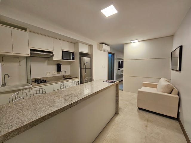 Foto do Apartamento - CLNW 10/11 – Apartamento Mobiliado com 36m², Ar-Condicionado e Garagem | Ed. Acontece Center | ALPHA BRASILIA A IMÓVEIS LTDA.