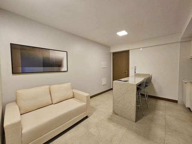 Foto do Apartamento - CLNW 10/11 – Apartamento Mobiliado com 36m², Ar-Condicionado e Garagem | Ed. Acontece Center | ALPHA BRASILIA A IMÓVEIS LTDA.
