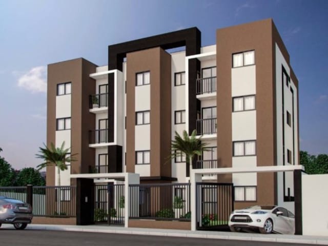 Apartamento com 70m² 2 quartos e 1 banheiro, à venda, no bairro Chapada em Ponta Grossa