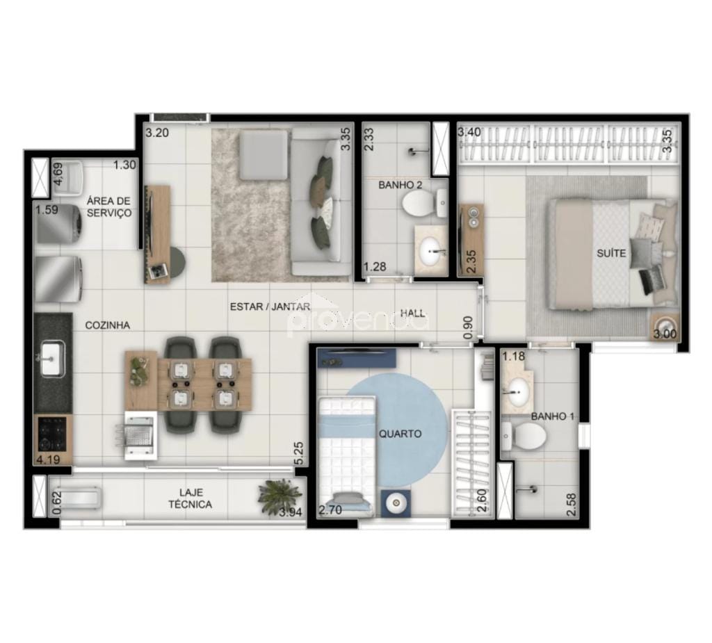 Apartamento, 2 quartos, 58 m² - Foto 26