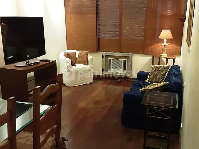 Apartamento com 50m² 1 quarto e 1 banheiro, para alugar, no bairro Gávea em Rio de Janeiro