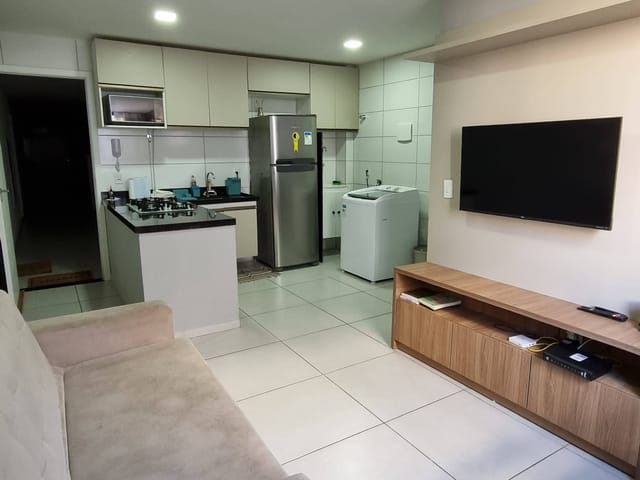 Apartamento 1 quarto e 1 banheiro, à venda, no bairro Cabo Branco em João Pessoa